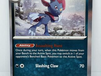 POKÉMON PALDEA EVOLVED 134/193 WEAVILE HOLO RARE